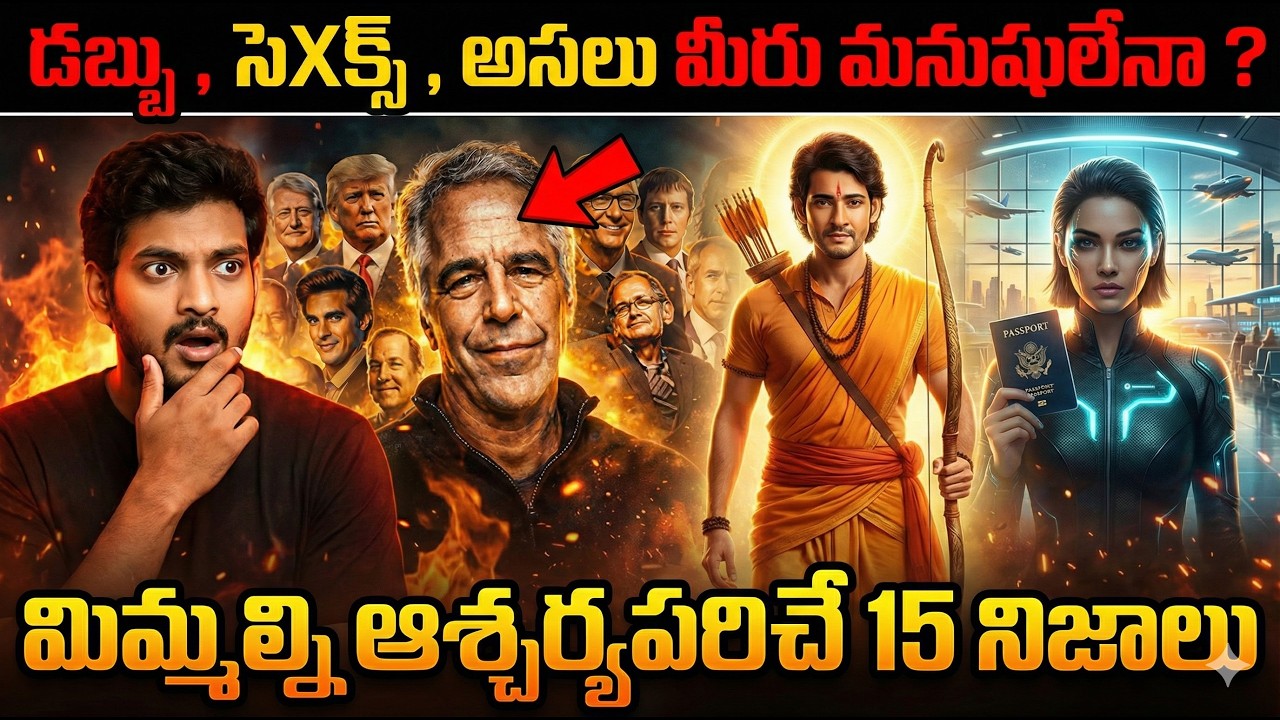 Top 15 Unknown Facts in Telugu | Interesting and Amazing Facts | Srm facts Telugu 