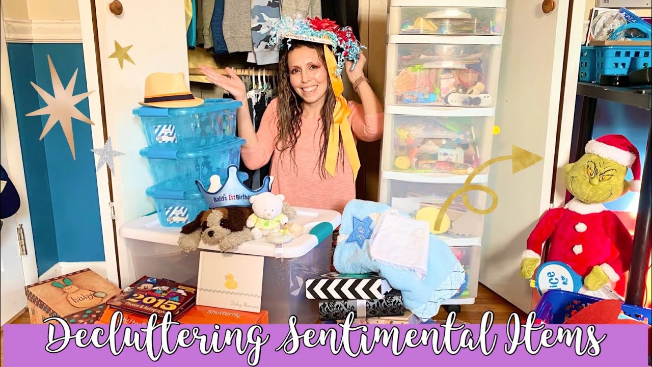 Hoarders ❤️ Minimal Mom | Declutter & Organize Sentimental Items | Clutter Free January