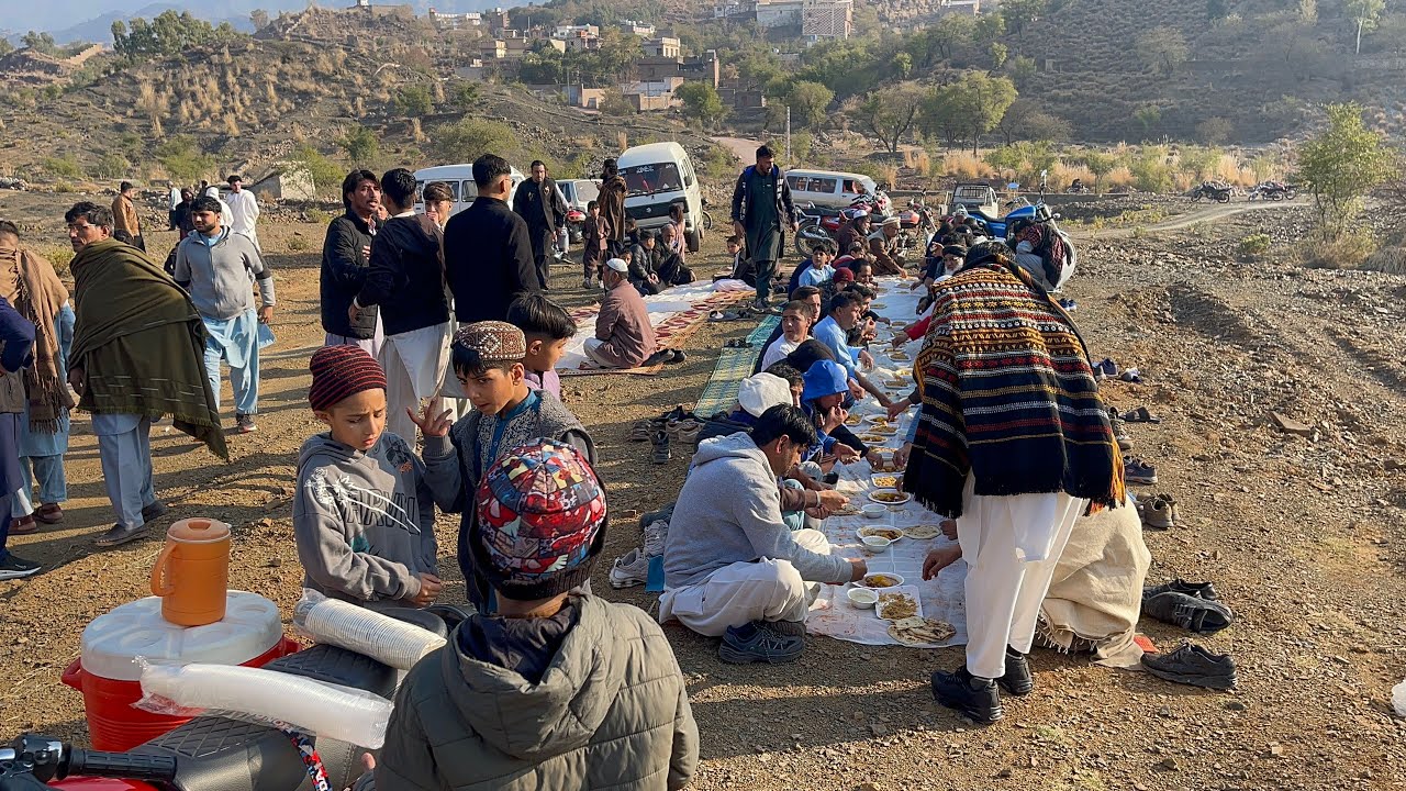 Village Lifestyle Food Party Of Asim Saleh Khana Kotli Kalan || Haider Said Vlogs 🇵🇰❤️