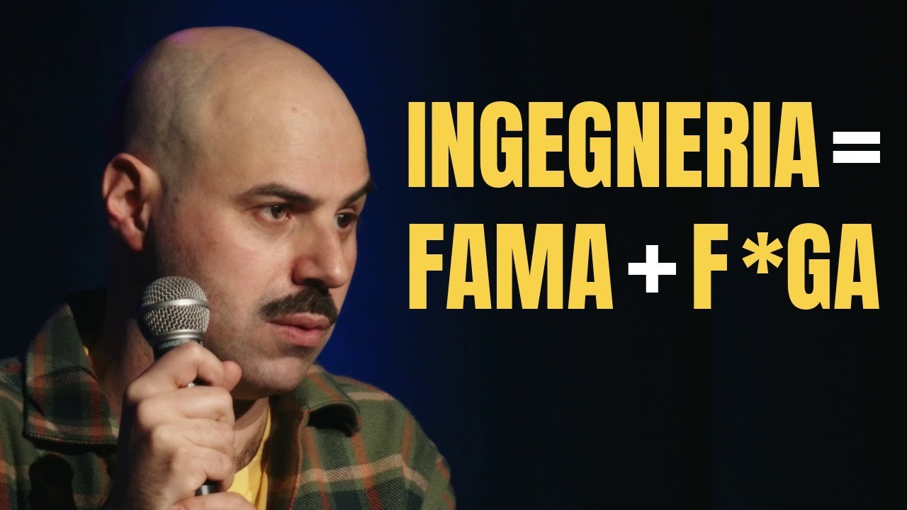 Chi odia gli ingegneri? - Stand up comedy | Antonio Piazza