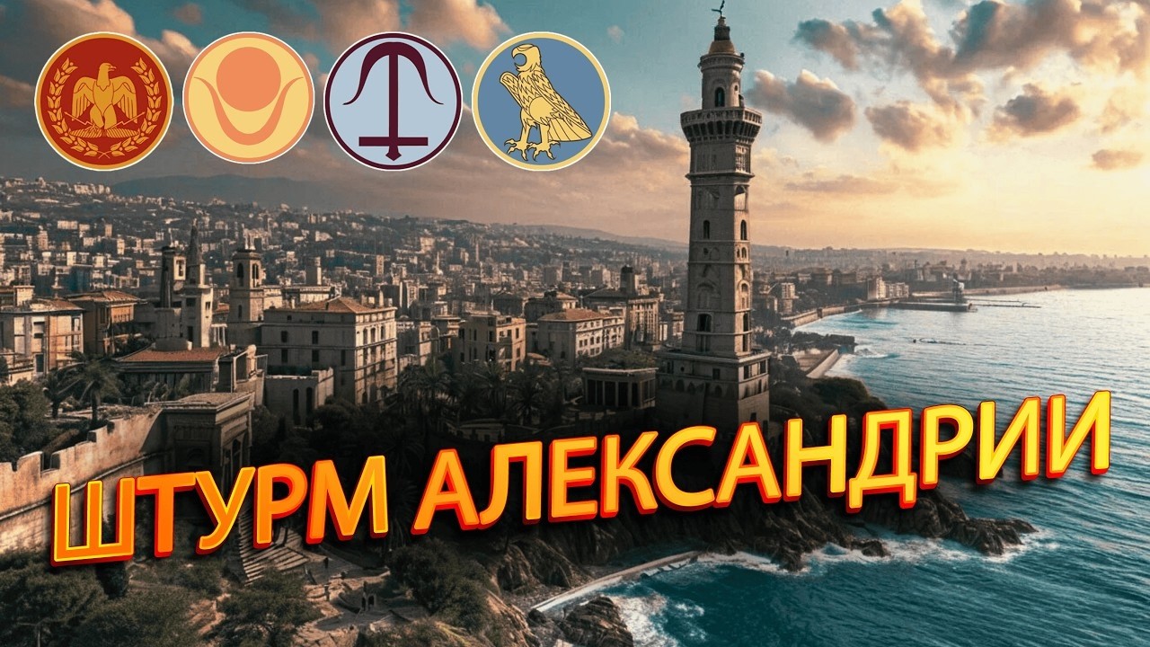 ⚔️TOTAL WAR ROME 2: КАК ТАК МОЖНО? Эпичный штурм города Александрия