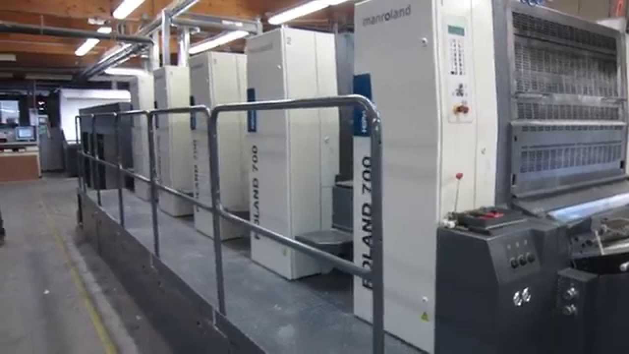 MAN ROLAND 704+LV - 2010