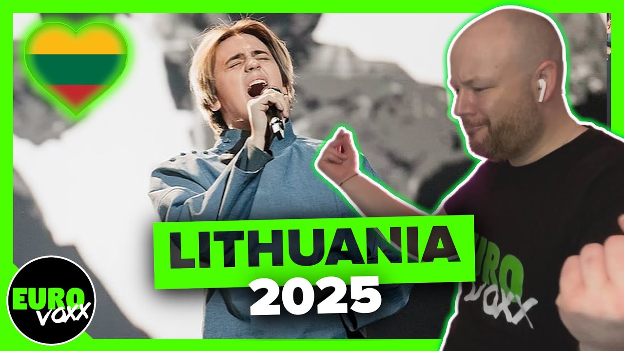 🇱🇹 LITHUANIA EUROVISIO 2025 REACTION! // Katarsis - Tavo akys