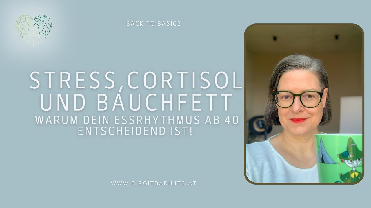 Stress, Cortisol & Bauchfett – warum dein Essrhythmus ab 40 entscheidend ist