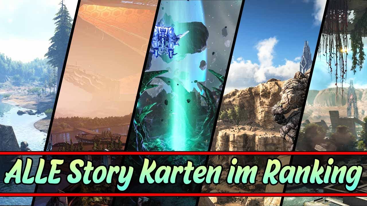 Alle Story Maps im Ranking  | Welcher ist die Beste ! ARK Survival Evolved