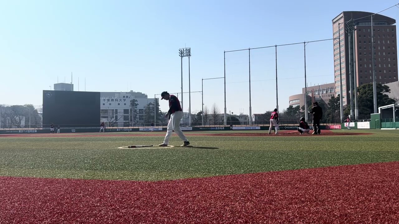 2/15練習試合ニャース様三塁側②