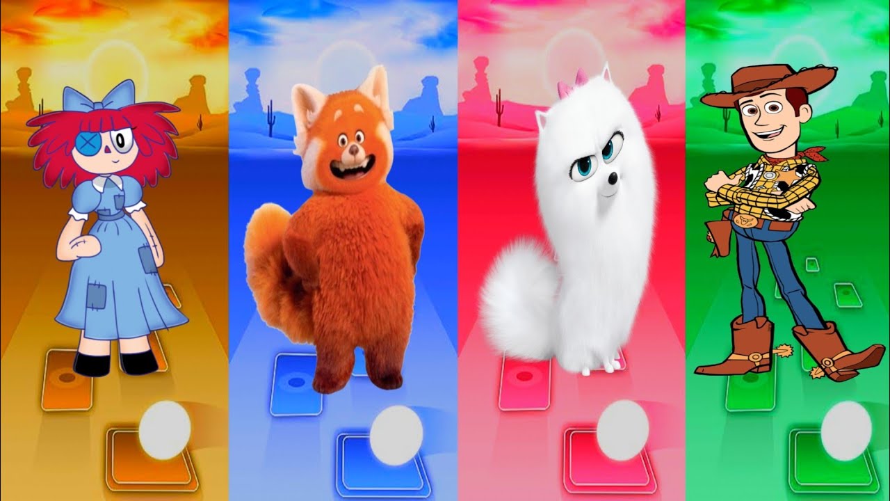 Ragatha🆚Turning red🆚The secret life of pets 2🆚Toy story 4❤️Who is best player?? 