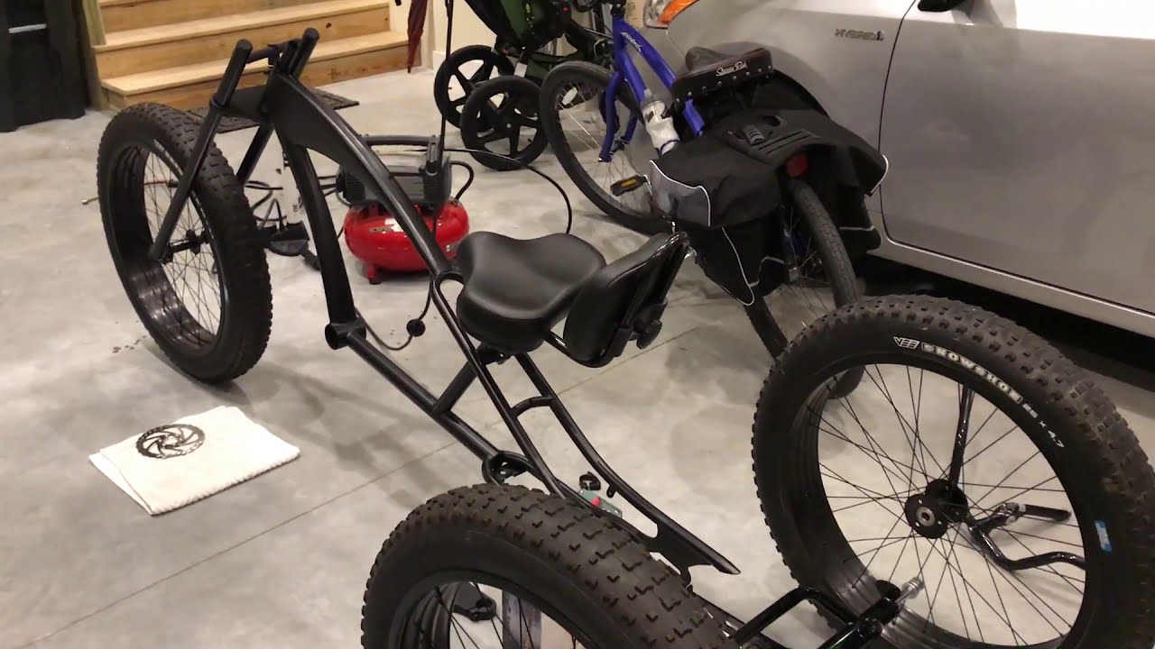 My Frankenstein Fat low rider stretch chopper trike bicycle