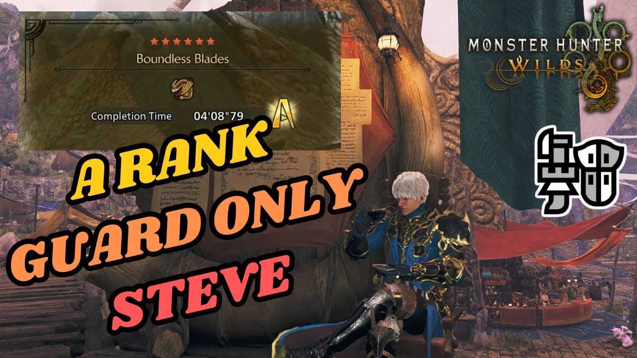 EASY A RANK GUIDE! | Guard-Only Gunlance vs Seregios Challenge | Monster Hunter Wilds