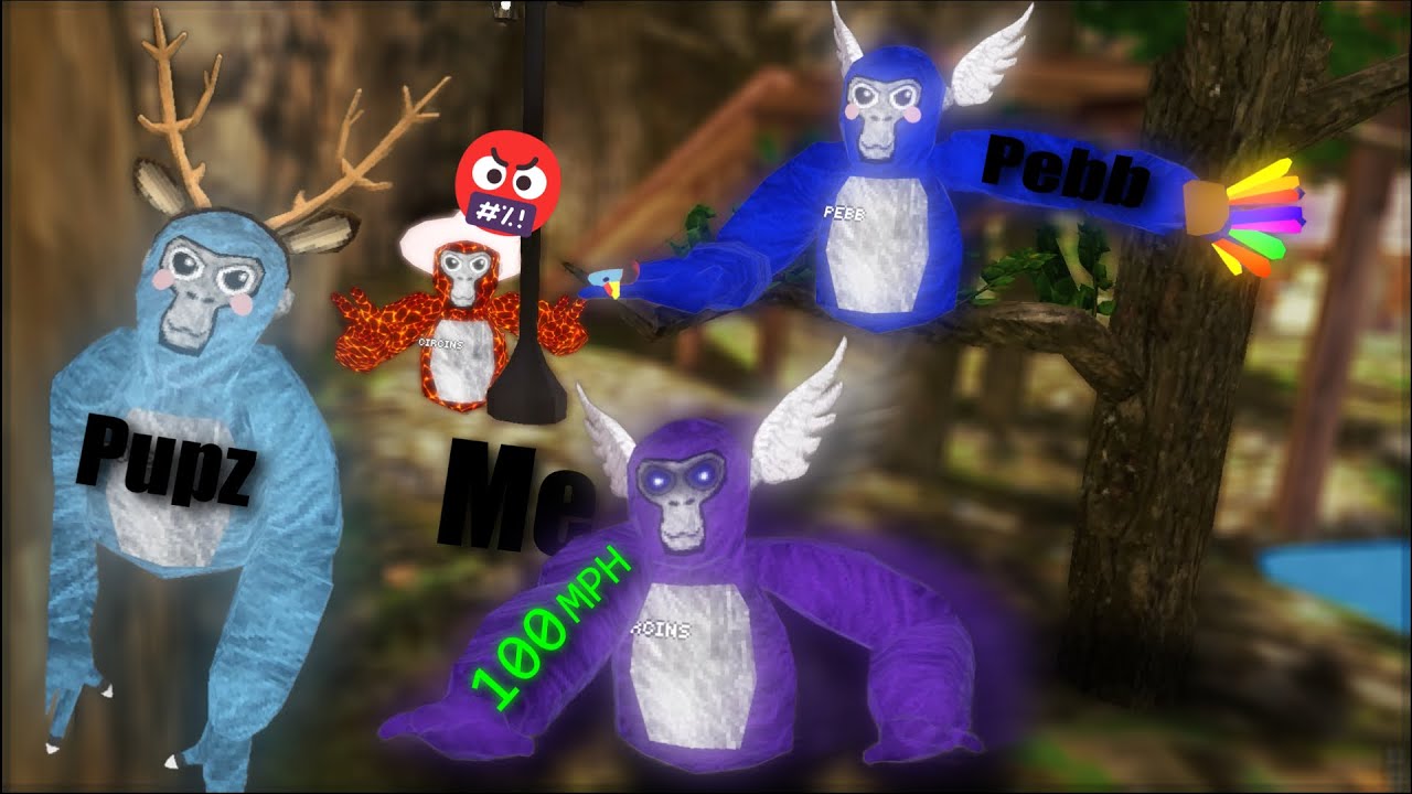 I Ran COMPETITIVE With Pebb And Pupz... (Gorilla Tag VR)