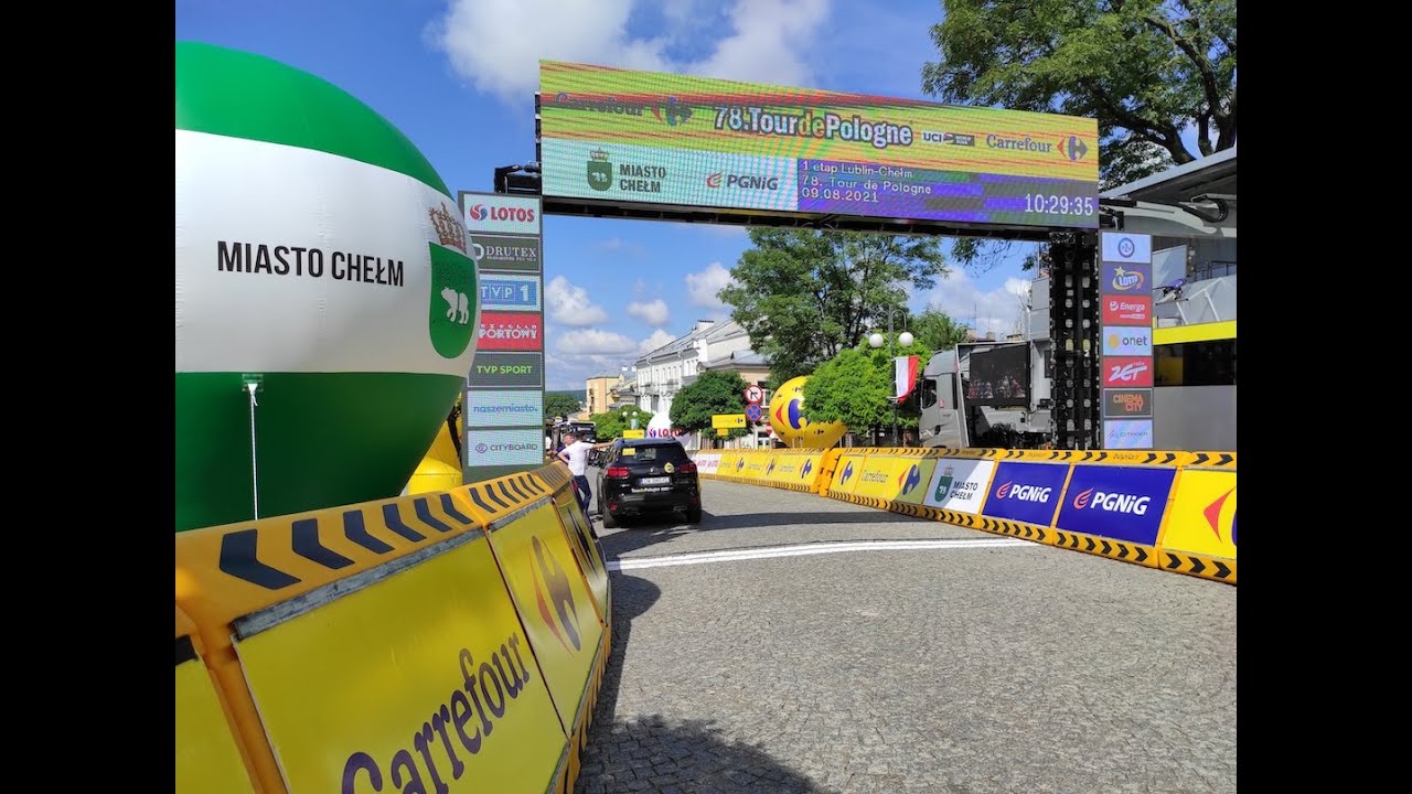 2021-08-09 - Finał 1 etapu 78 Tour de Pologne, Chełm