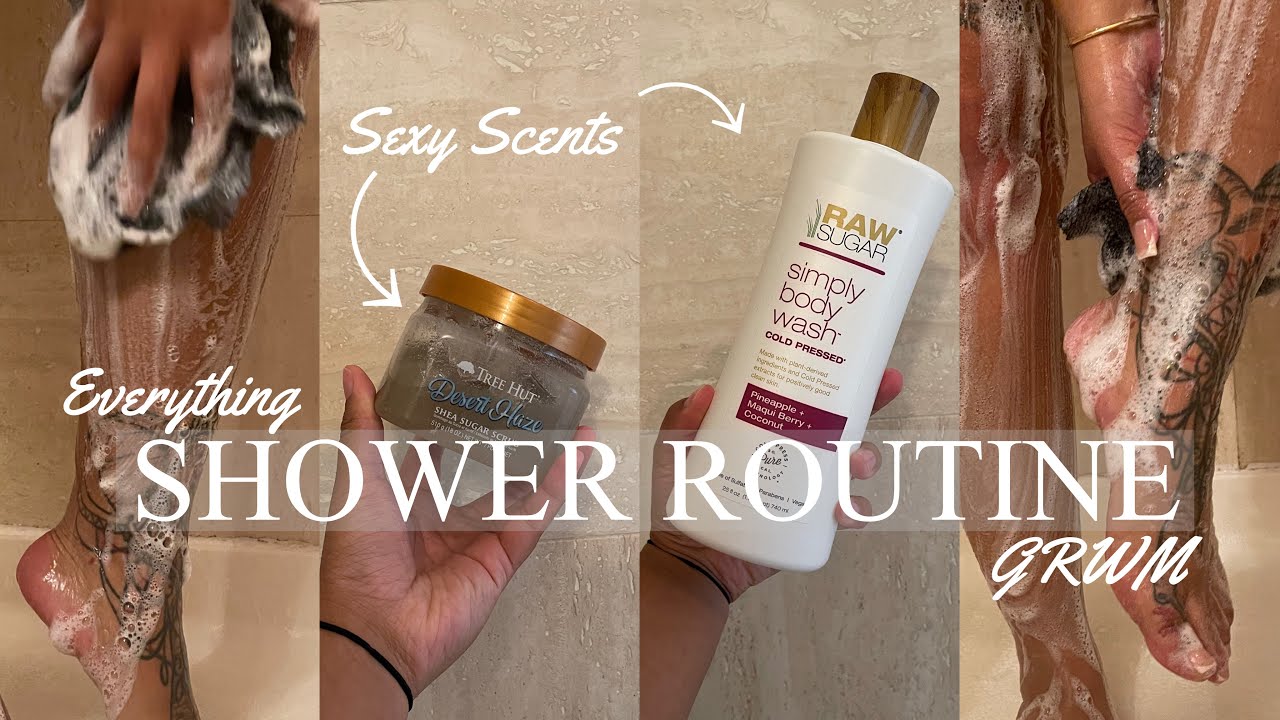 MY SWEET SCENTED EVERYTHING SHOWER ROUTINE |FEMININE HYGIENE, SELF CARE, SKINCARE, NATURAL HAIR CARE