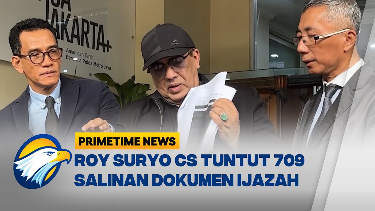 Mencurigakan! Roy Suryo CS Minta Buka 709 Salinan Dokumen dalam Kasus Ijazah Jokowi [Primetime News]