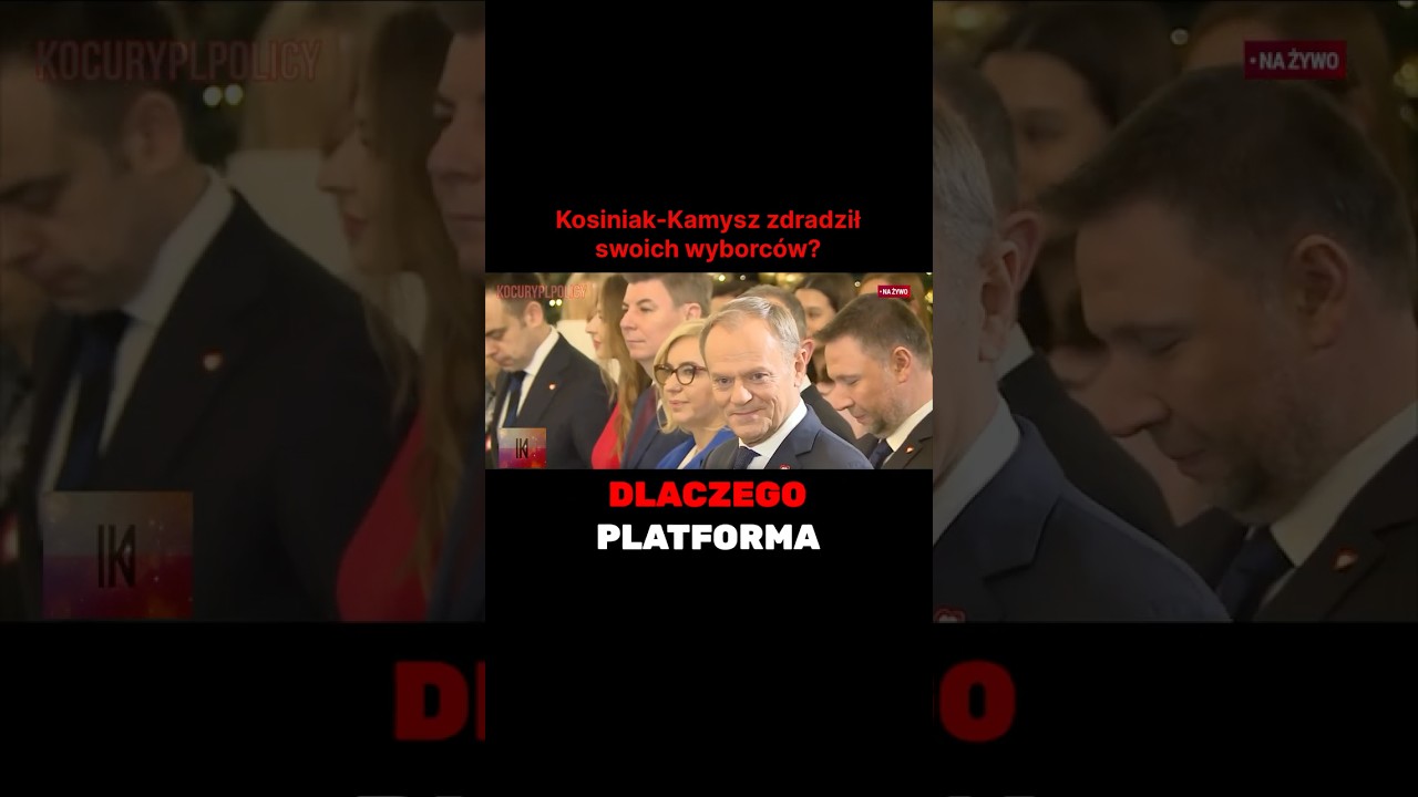 Kosiniak-Kamysz zdradził swoich wyborc&oacute;w?