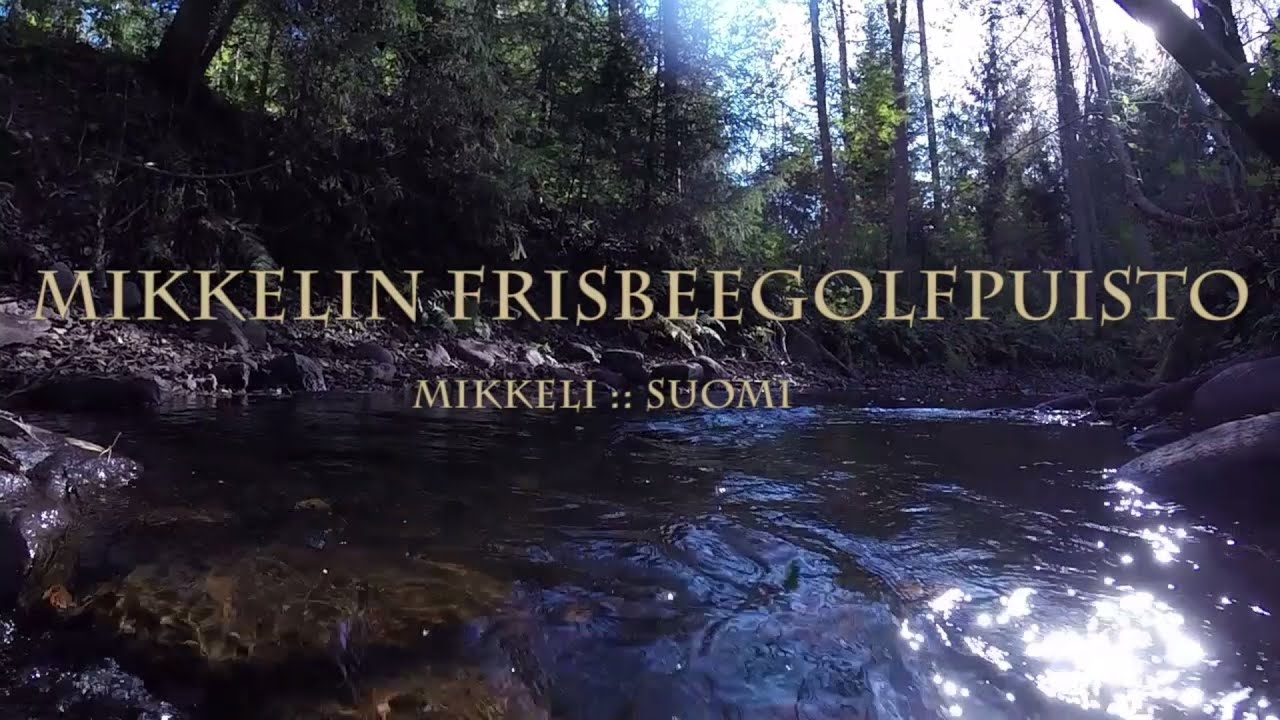 Mikkelin frisbeegolfpuisto - Rataesittely
