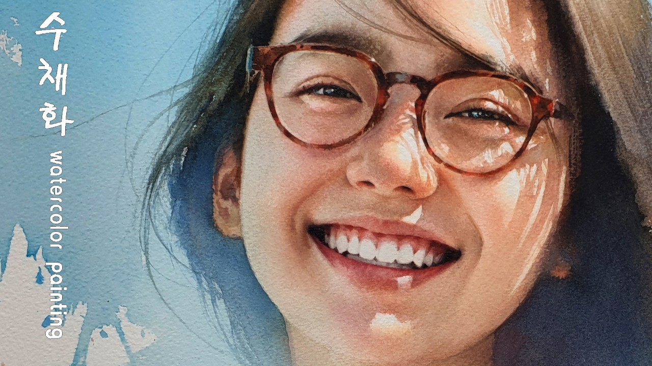 타로11/인물수채화 Watercolor portrait painting