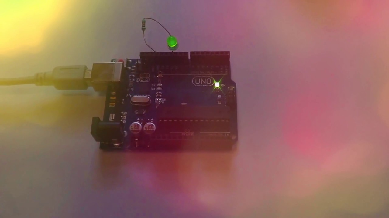 Heartbeat LED library with diagnostic blinking LED error code