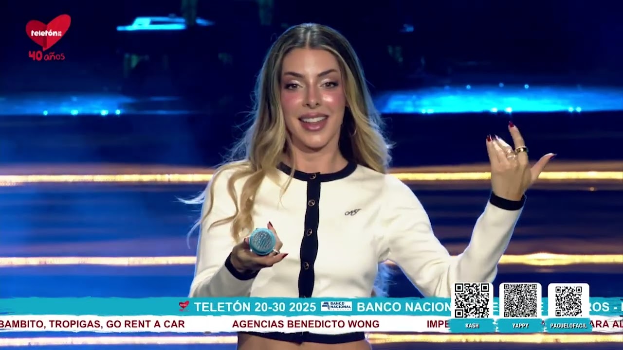 Corina Smith Teletón 20-30 Panamá 2025