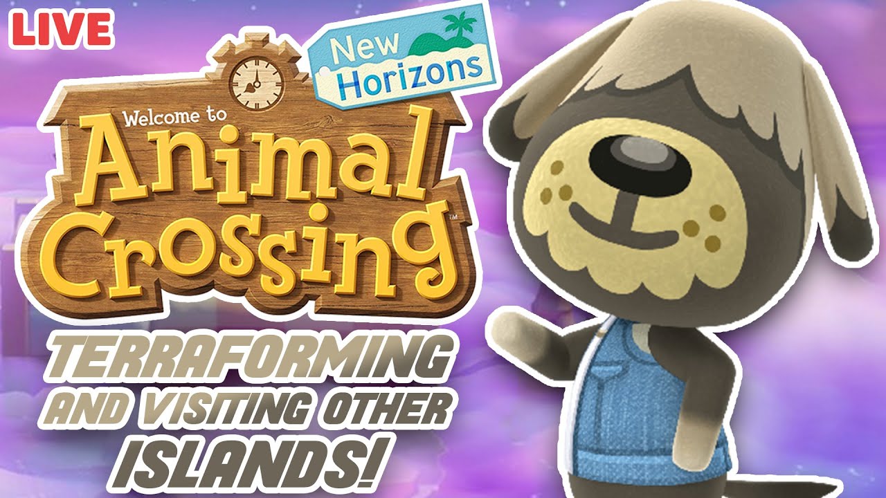 Terraforming and Visiting Dream Suite's in Animal Crossing: New Horizons (#66)