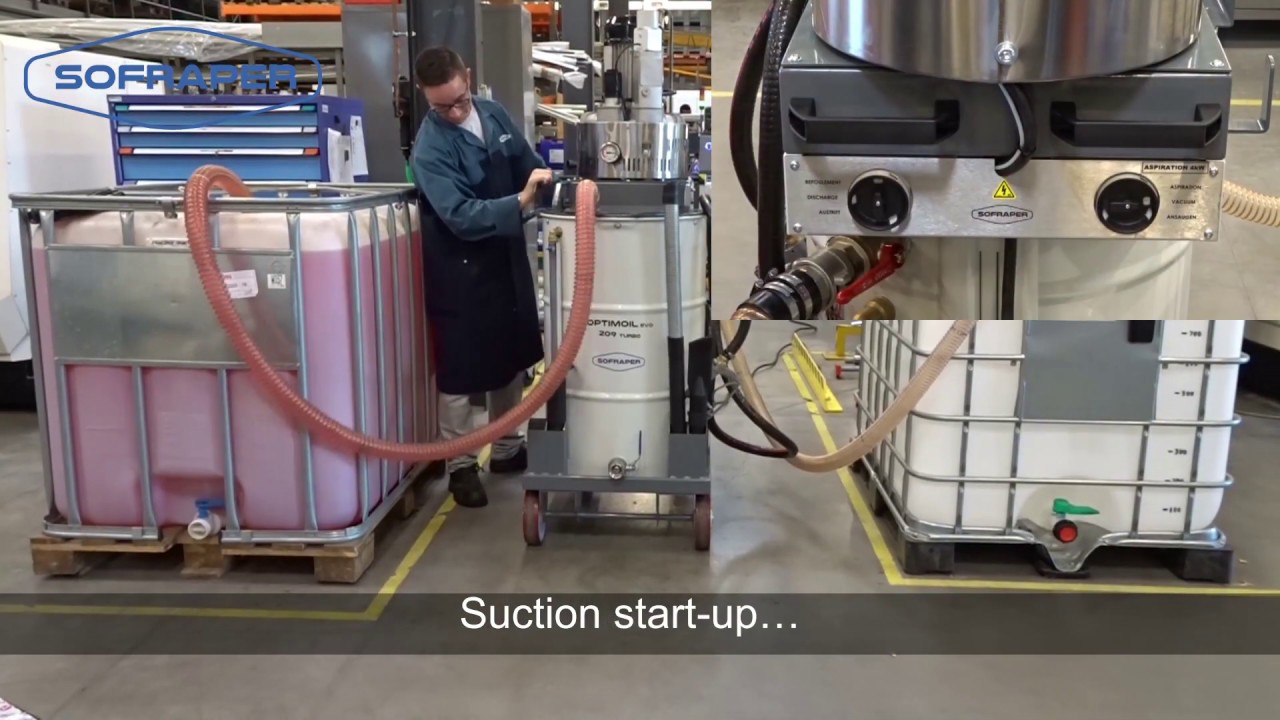 [EN] OPTIMOIL HV - Vacuuming & Draining machine for large volumes such as coolant & detergent tanks