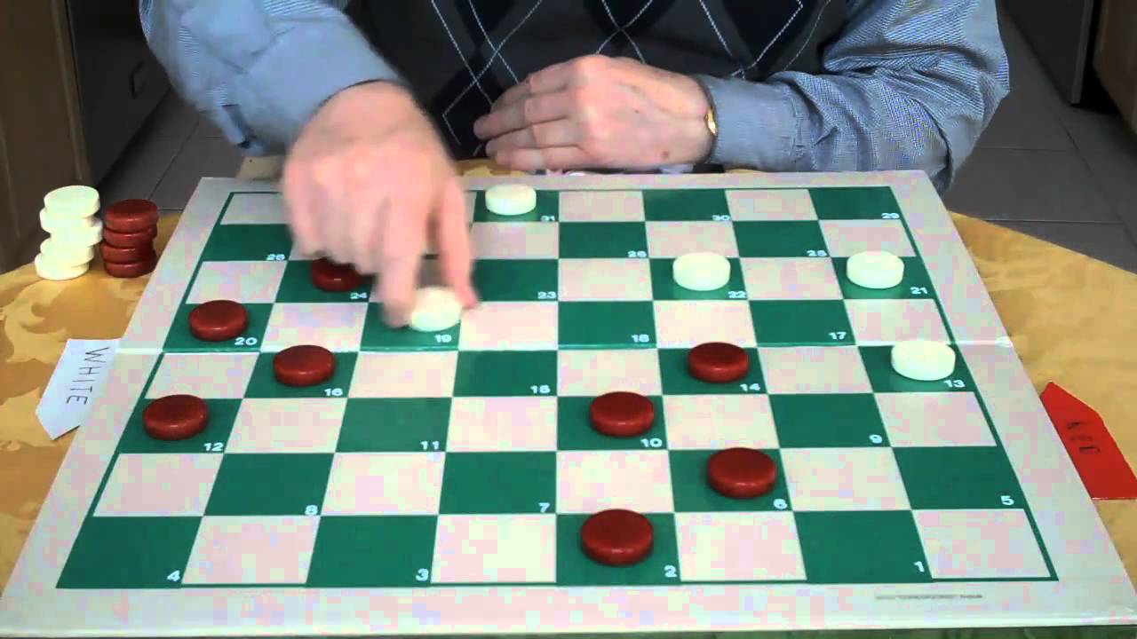 PLAYING A STRONG PLAYER...CHECKERS AND DRAUGHTS