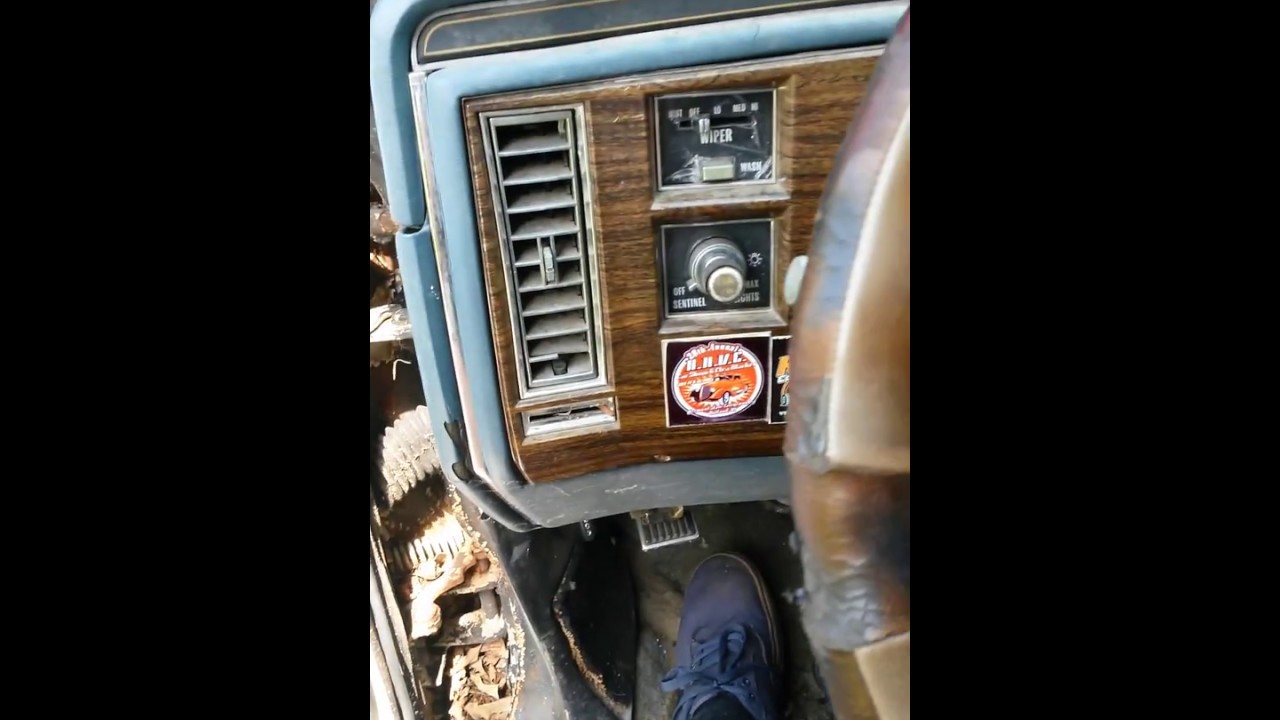 My 1977 Caddy hearse last drive by pull motor