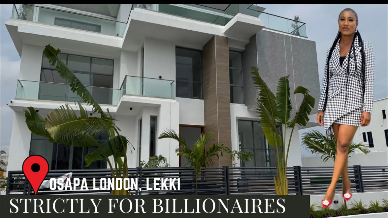 Luxury Mansion |Basketball Court |Elevator | Gym| Pool| Rooftop| Garden —1.680 Billion Naira |Lekki