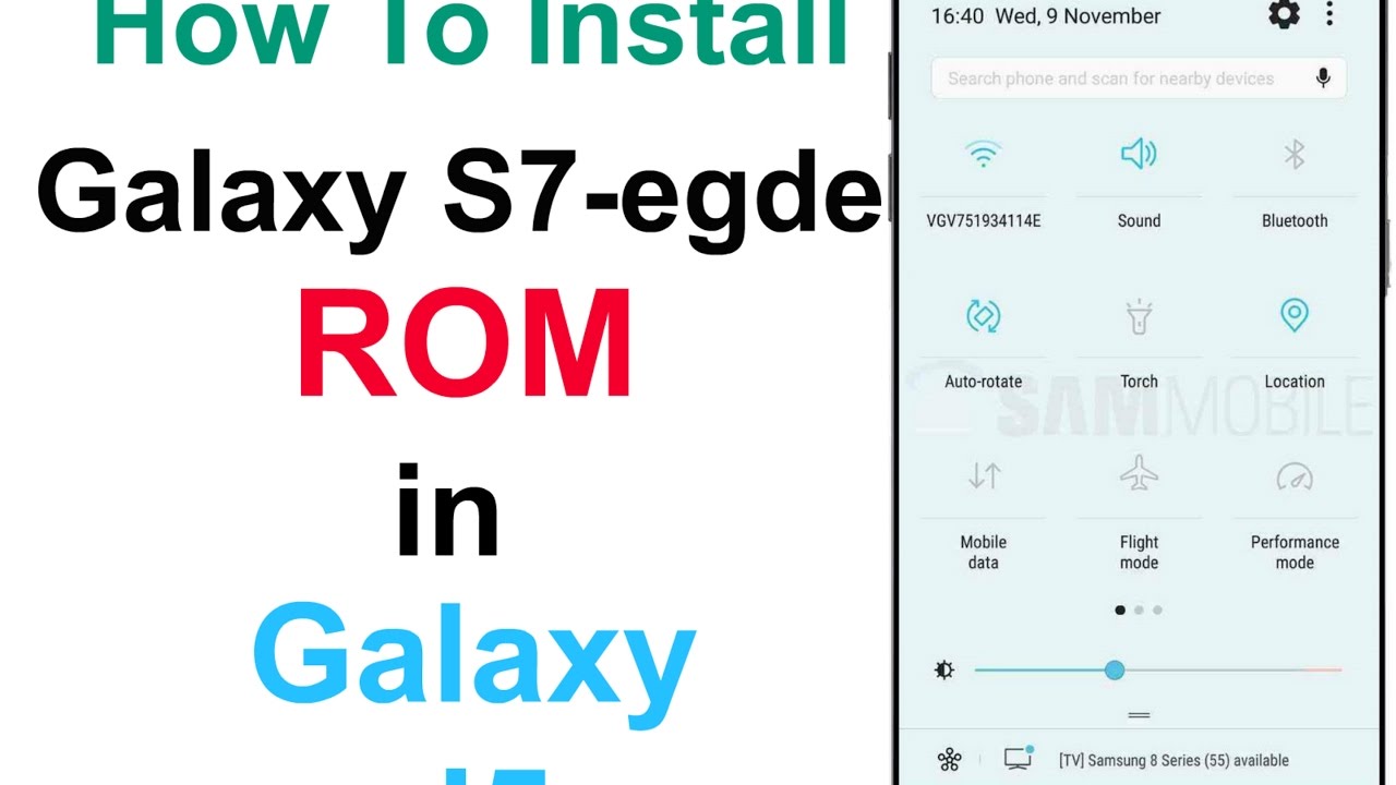 (HINDI) How To Install Galaxy S7-edge ROM in Galaxy J5 in Hindi