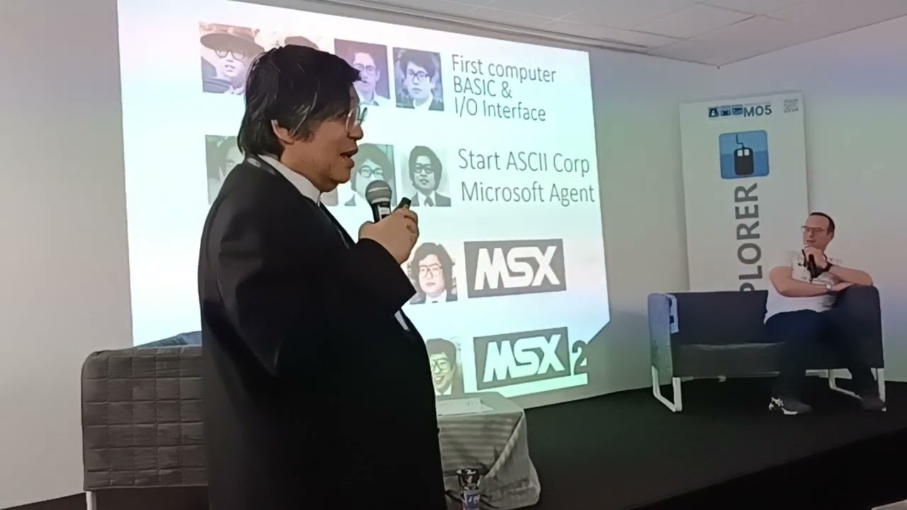J'MSX 2024: L'histoire du MSX par Kazuhiko Nishi - Part 1