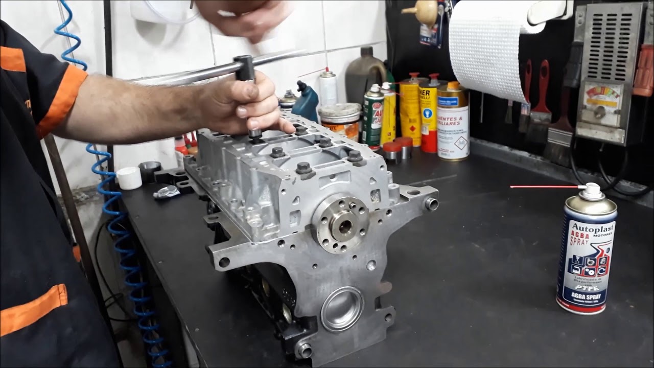 MONTAGEM MOTOR PUNTO FIRE 1.4 - Parte 1