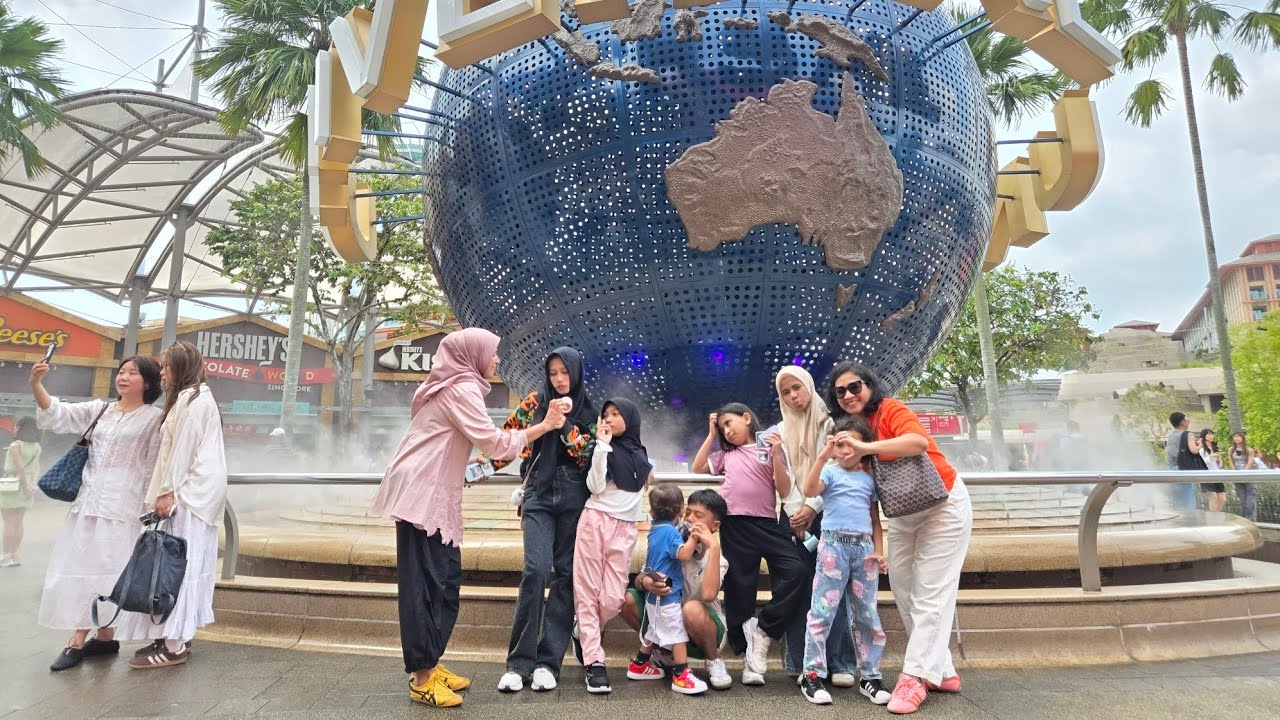 Singapore Part 3. Keseruan pasukan kebagusan-wara di Universal Studio