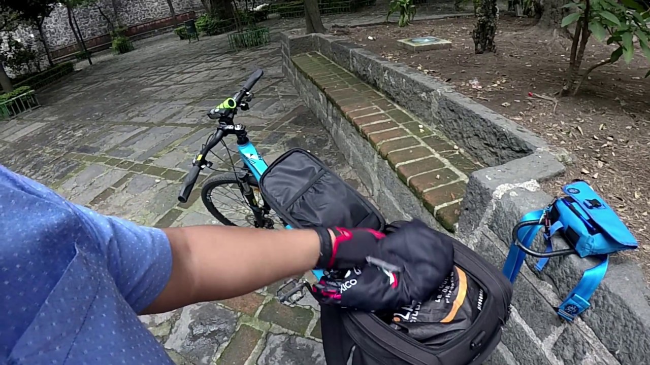 Mi Bicicleta de diario y mi primer alforja - Ciclismo Urbano
