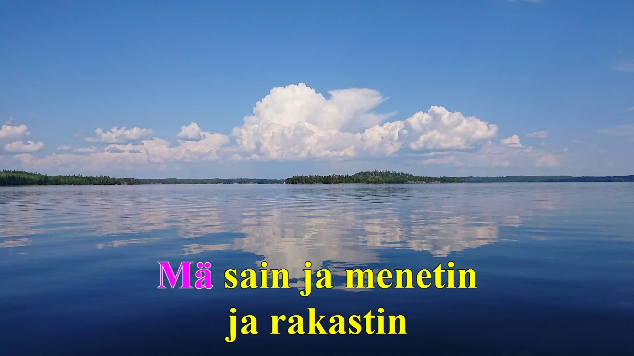 Minun tieni [Karaoke]