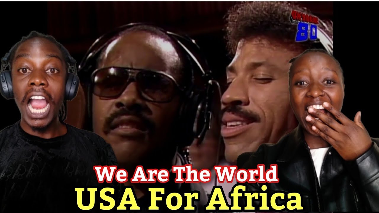 USA For Africa - We Are The World | First  Time Reaction