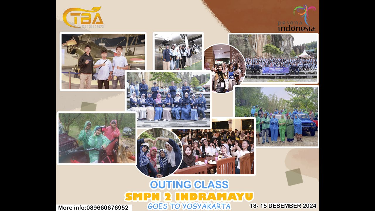 outing clas SMPN 2 INDRAMAYU GOES TO YOGYAKARTA