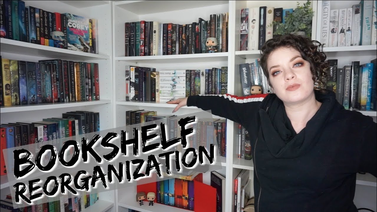 Bookshelf Reorganization & Bookshelf Tour | 2019