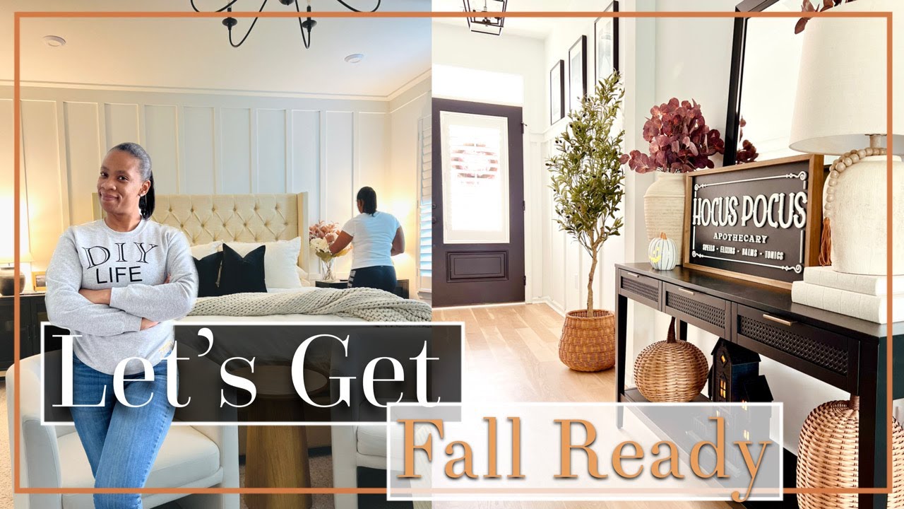 Getting Ready for Fall + my new STUDIO MCGEE CONSOLE TABLE from Target | House to Home Update