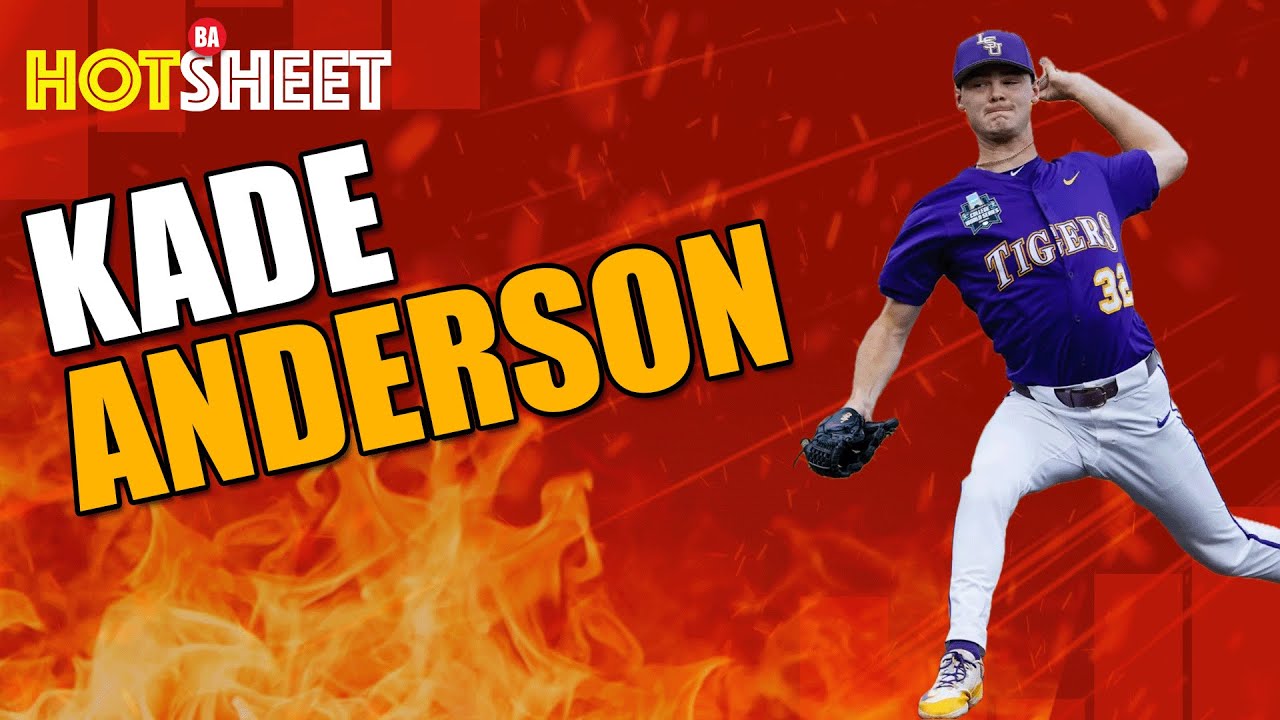 Kade Anderson 2025 MLB Draft Prospect Profile
