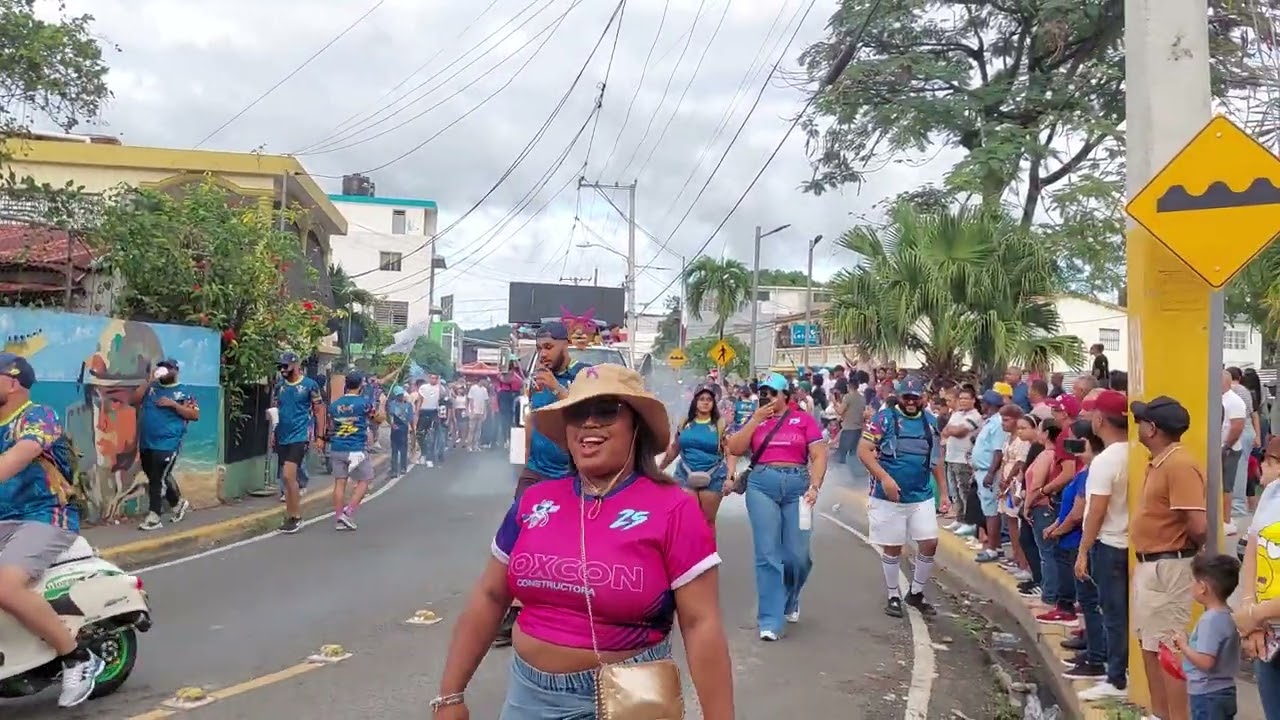 Desfile de camisetas Carnaval Bonao 2025 Segunda Parte.