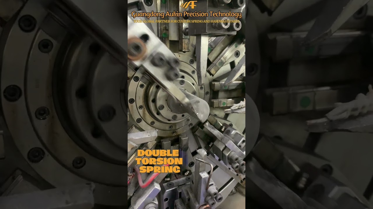 Double Torsion Spring #torsion #spring #double #CNC #factory #supplier #affordable