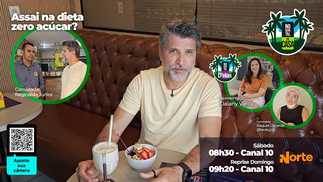Açai na dieta zero açúcar e suco pré treino! E Daiany fala sobre Manta corporal para emagrecer!