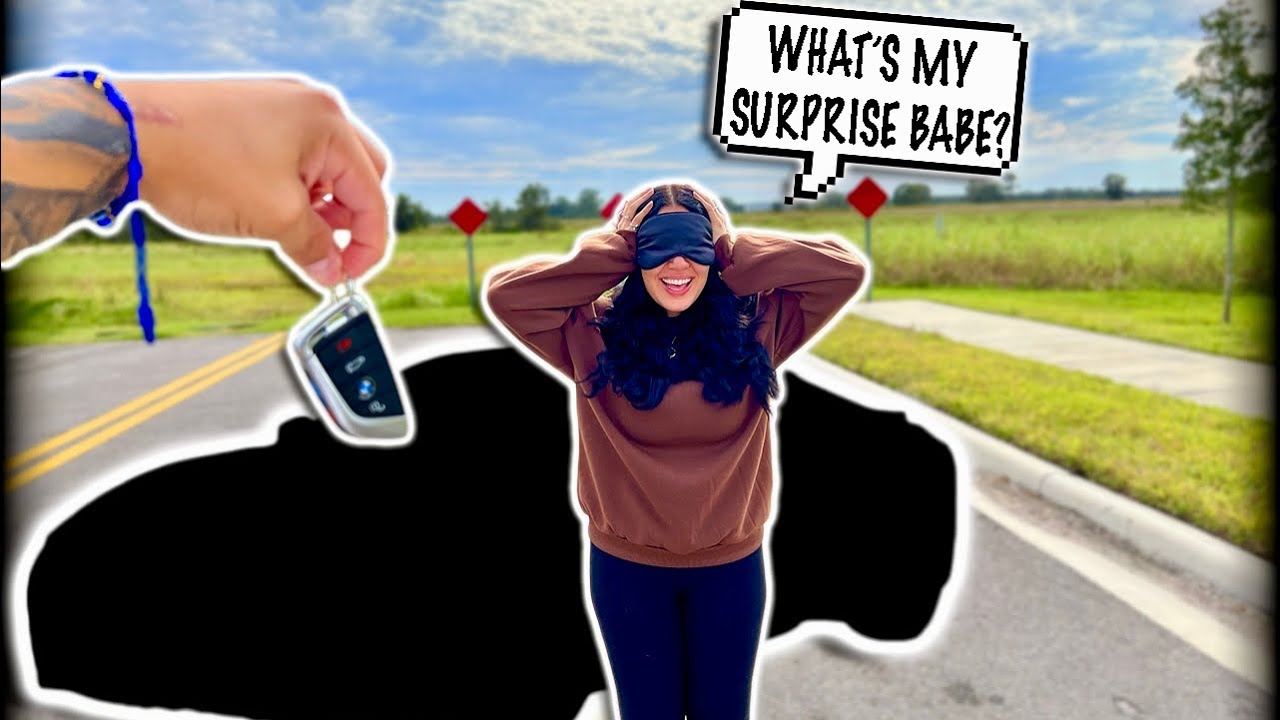 СЮРПРИЗ ДЛЯ МОЕЙ ДЕВУШКИ НОВЕЙШЕЙ МАШИНОЙ!! *ЛУЧШАЯ РЕАКЦИЯ*