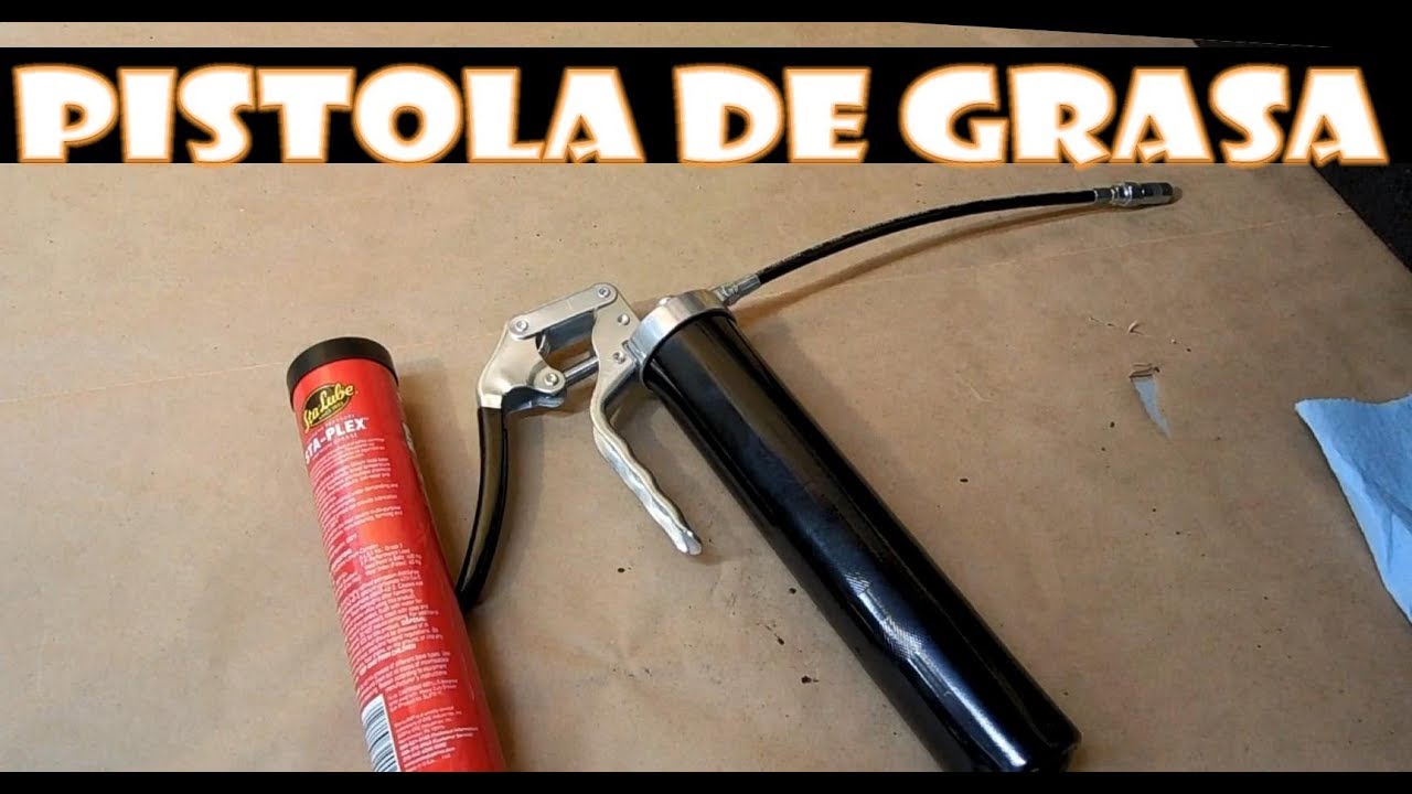 Como Cargar una pistola de Grasa (grasera) por primera vez