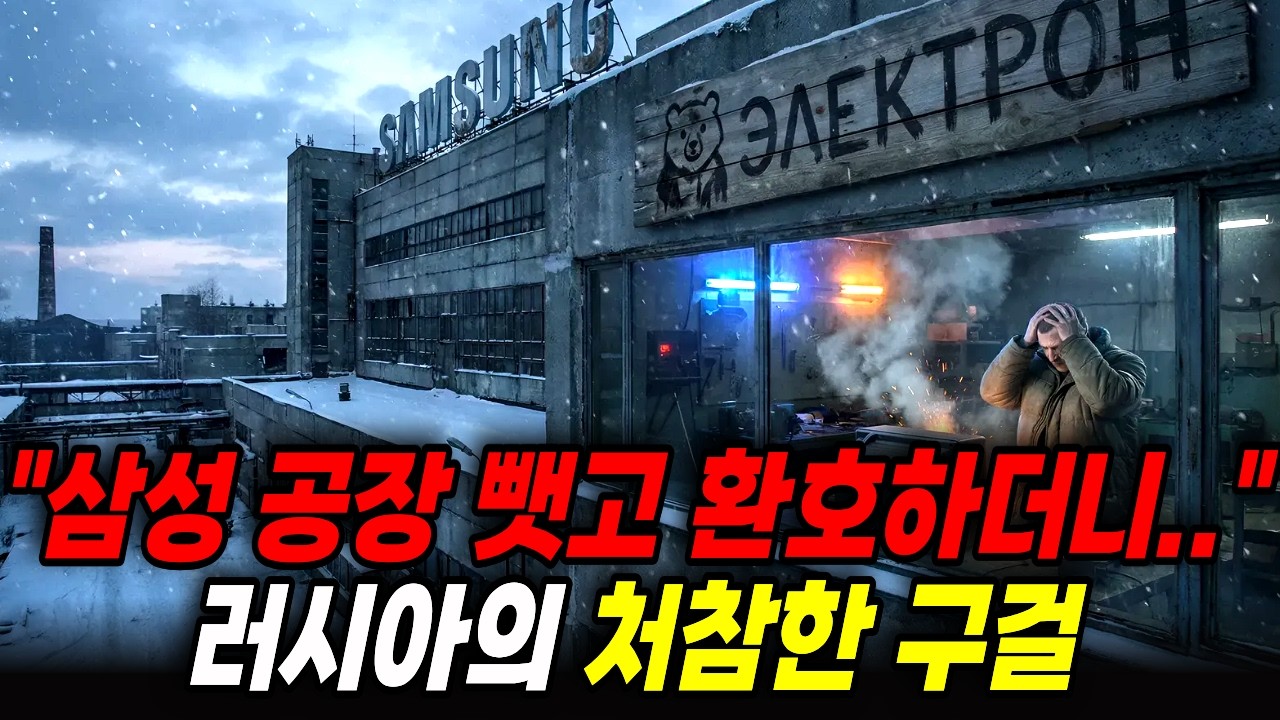삼성 없는 러시아 가전시장의 현실...중국산 저가 제품 천국이 된 사연
