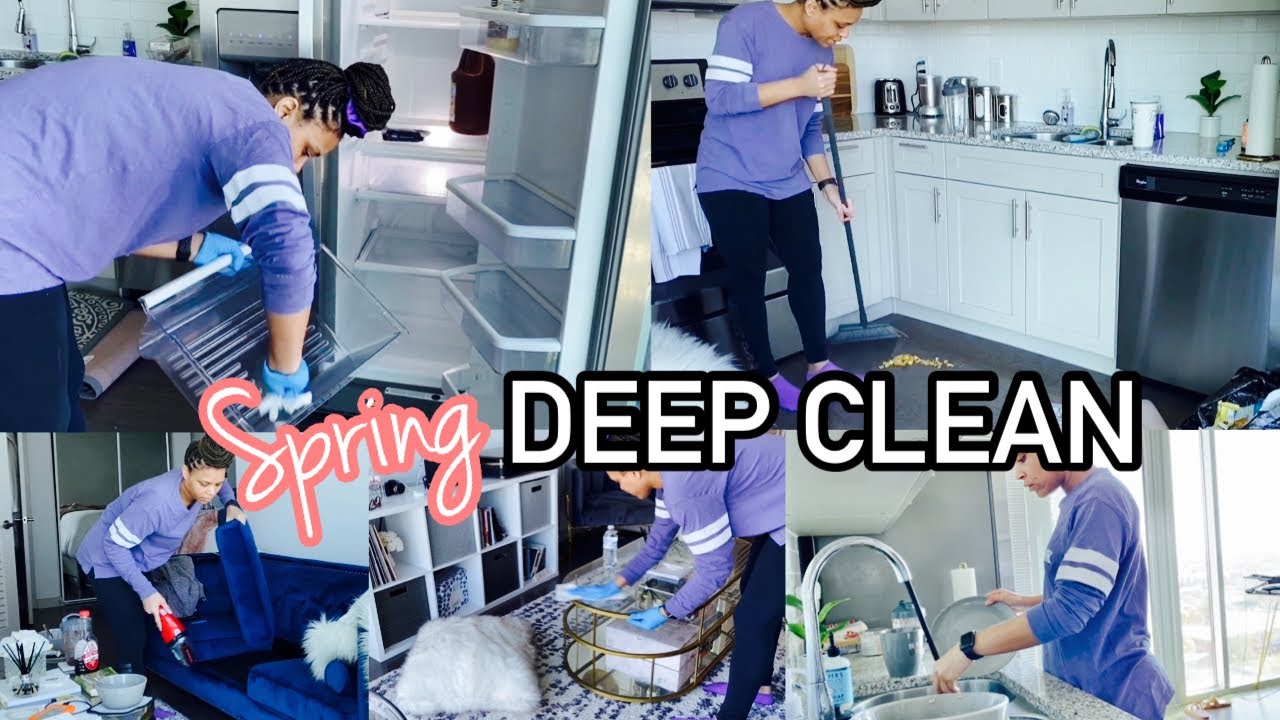 SPRING CLEAN WITH ME: Productive & Extreme 2 Day Deep Clean Part One