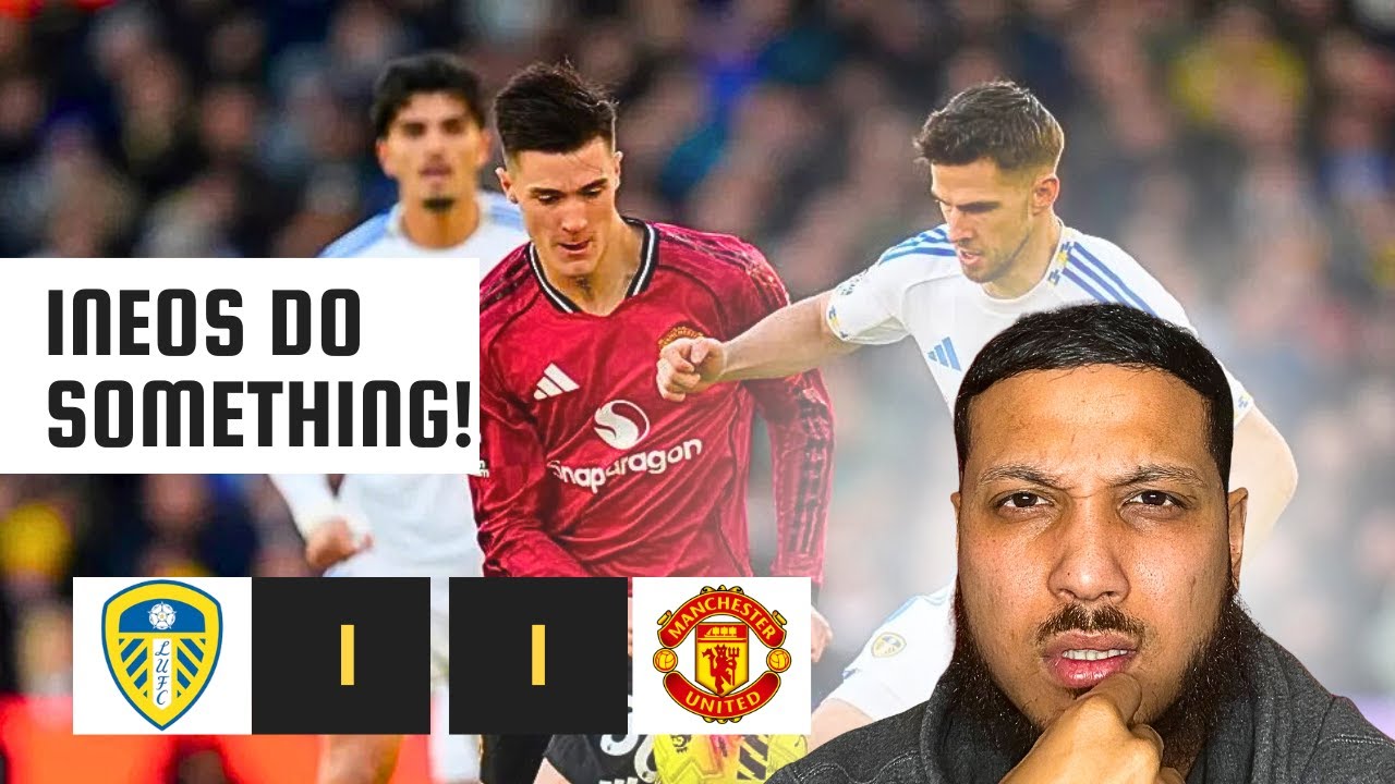 RATCLIFFE, BERRADA & WILCOX - WAKE UP! | LEEDS UTD 1-1 MAN UTD MATCH REACTION