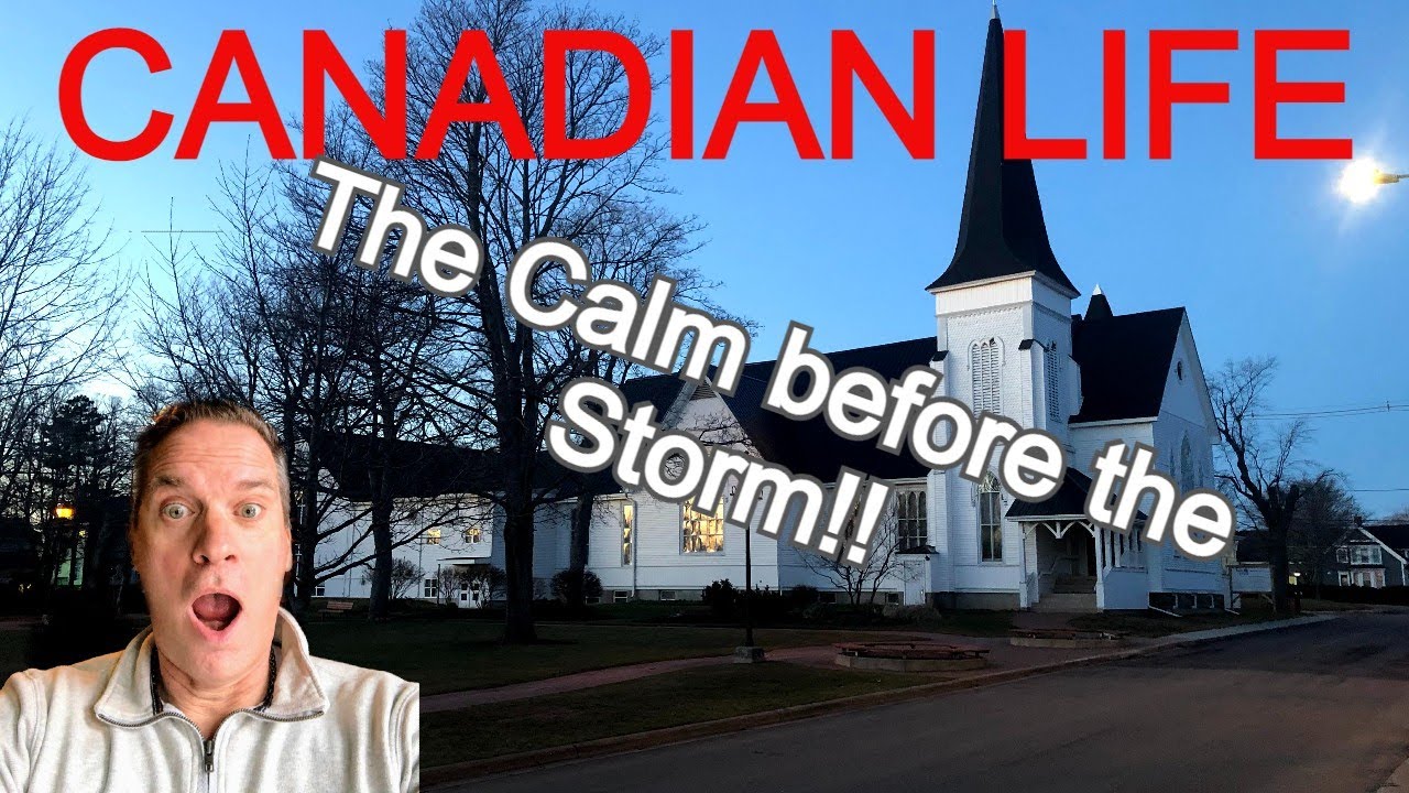 FIRST Major Snowfall on Prince Edward Island!!