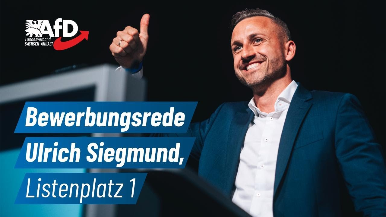 Landesparteitag in Magdeburg - Rede von Ulrich Siegmund