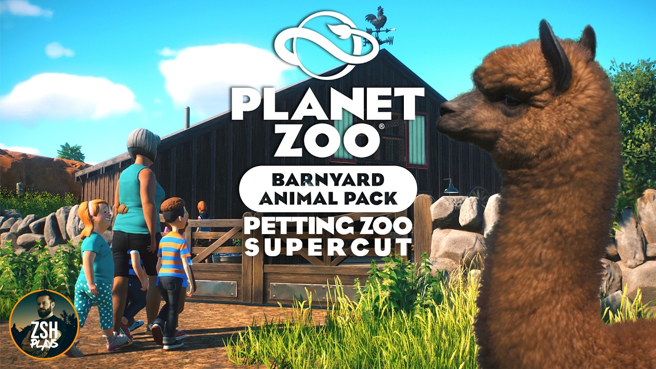 Building a Barnyard Petting Zoo | Planet Zoo Supercut