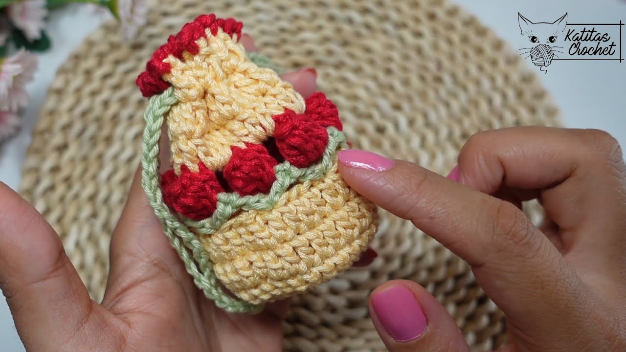 IDEA ASOMBROSA !! 🤩 mini bolso a crochet | tulipanes a crochet #crochet #tutorial #diy